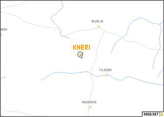 map of Kheri