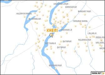 map of Kheri