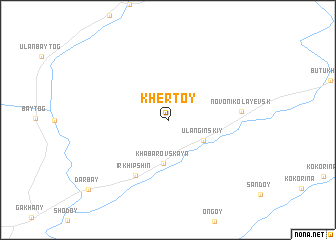 map of Khertoy