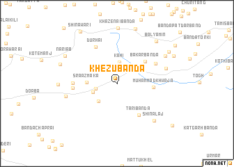 map of Khezu Bānda