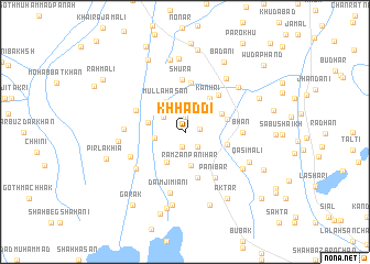 map of Khhaddi