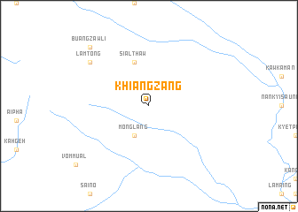 map of Khiangzang