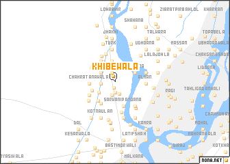 map of Khibewāla