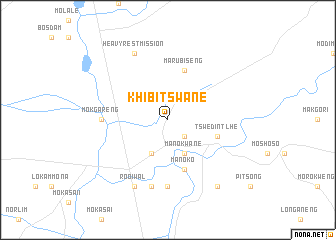 map of Khibitswane