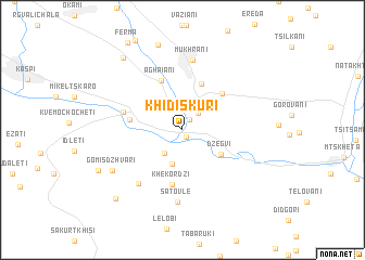 map of Khidiskuri