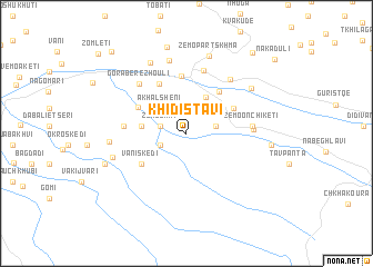 map of Khidistʼavi