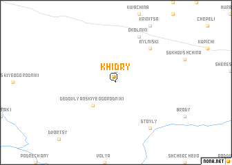 map of Khidry