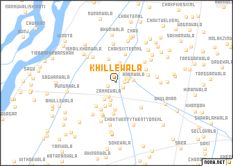 map of Khillewāla