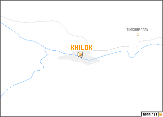 map of Khilok