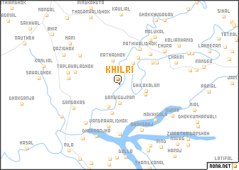 map of Khilri