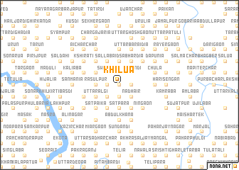 map of Khilua