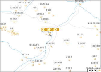 map of Khindakh