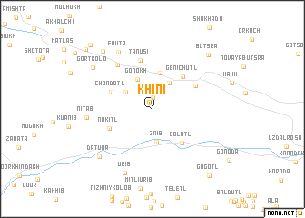 map of Khini