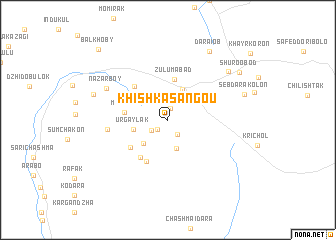 map of Khishka-Sangou