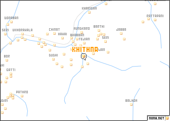 map of Khithna