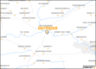 map of Khitrovka