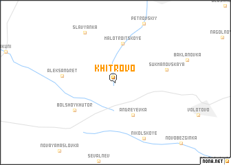 map of Khitrovo