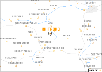 map of Khitrovo