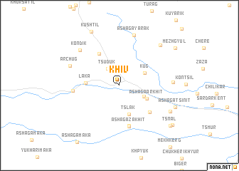 map of Khiv