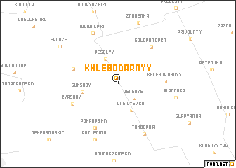 map of Khlebodarnyy