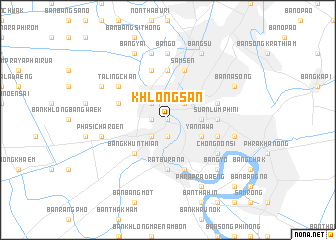 map of Khlong San
