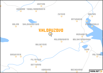 map of Khlopuzovo