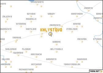 map of Khlystovo