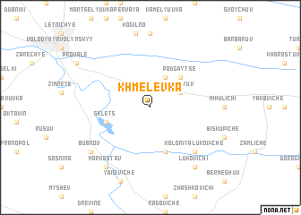 map of Khmelevka