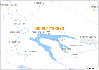 map of Khmel\