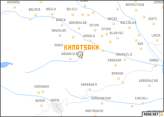 map of Khnatsakh