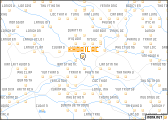 map of Khoái Lạc