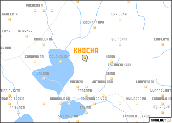map of Khocha