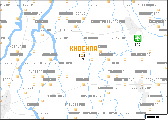 map of Khochna