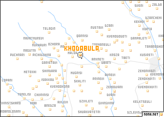 map of Khodabula