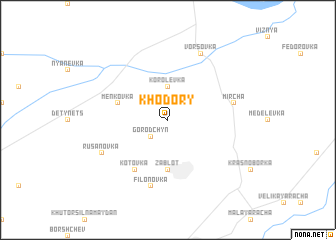 map of Khodory