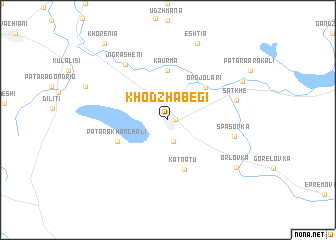 map of Khodzhabegi