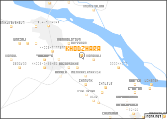 map of Khodzhara