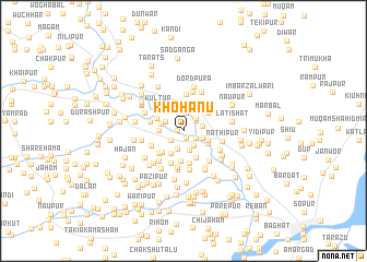 map of Khohanu