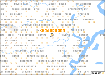 map of Khojārgaon