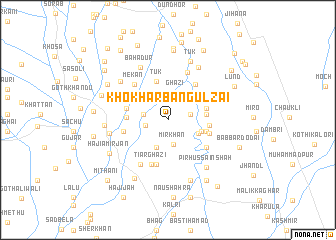 map of Khokhar Bangulzai