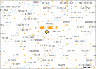map of Khokharke