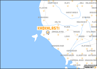 map of Khokhlastí