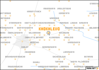 map of Khokhlevo