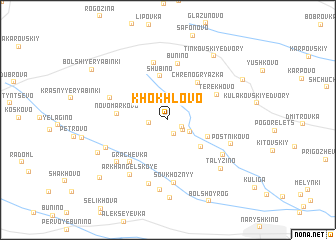 map of Khokhlovo