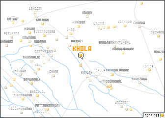 map of Khola