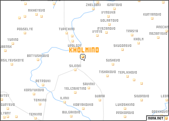 map of Kholmino