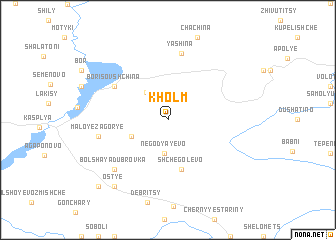 map of Kholm