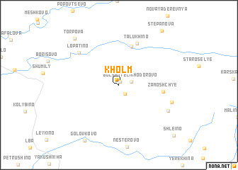 map of Kholm