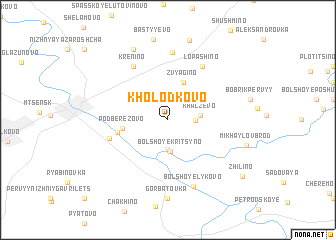 map of Kholodkovo
