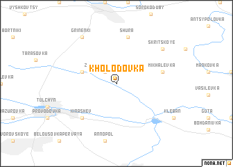 map of Kholodovka